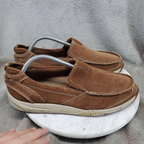 Streetcars Shoes Mens Size 9 Brown Suede Newport Slip On Loafers main image 9